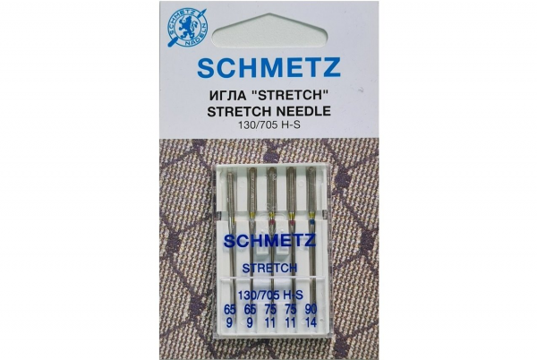 Иглы Schmetz стрейч combi (65x2, 75x2, 90x1), 5 шт в Домодедово